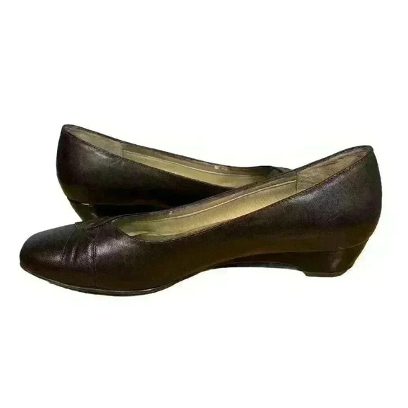 Mark Lemp Classics Beauty closed toe classic pumps Women's Sz US 9.5 Brown - Picture 6 of 9